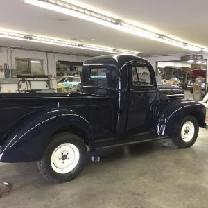 47 Ford Pickup restoration